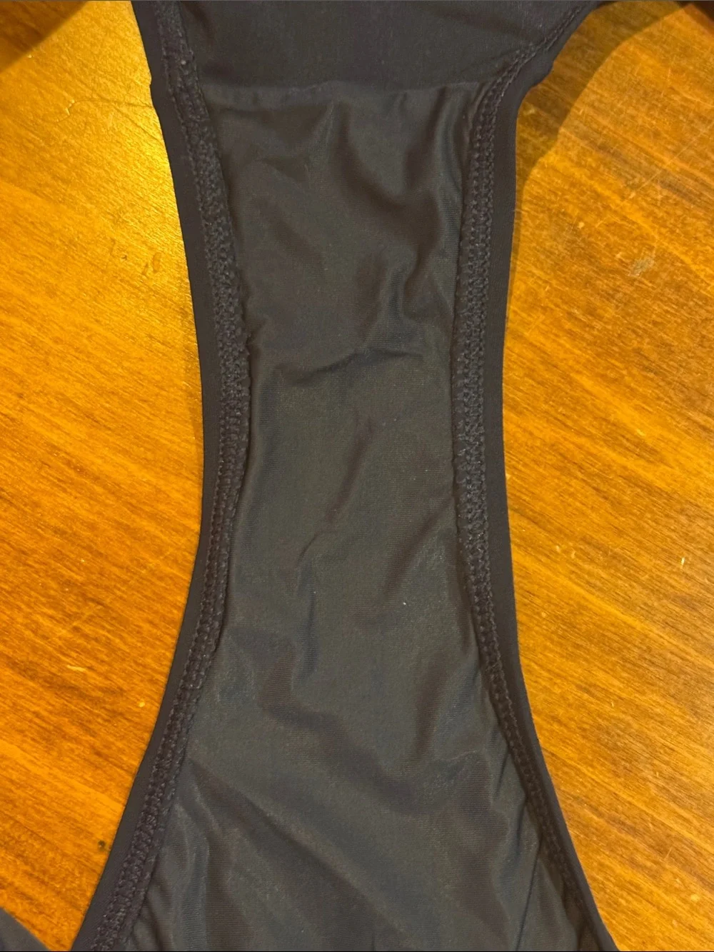 Tory Burch Miller Swimwear Two Piece Gold Logo Triangle Bikini M Navy Swimsuit